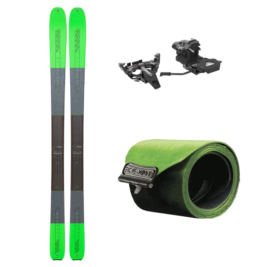 Testni set smuči Wayback 89 167cm 2026 + vezi Dynafit Blacklight 90mm + kože