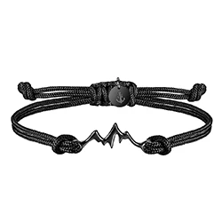 Bracelet Mountain black unisex