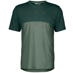 Maglia Trail Flow DRI lush green/haze green